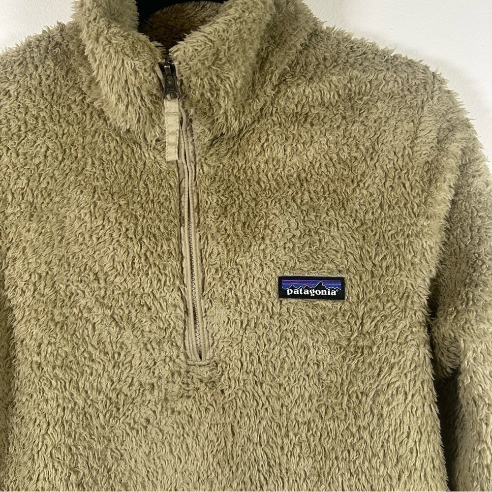 Patagonia Women's Los Gatos 1/4-Zip in El Cap Khaki Size Medium - Picture 3 of 9